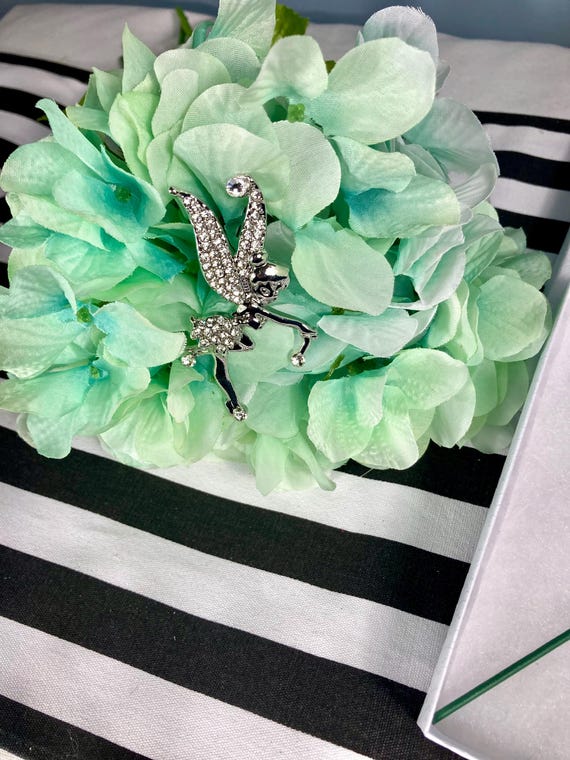 TINKER BELL CHARM, Tinker Bell Bouquet, Tinker Bell Party, Tinker Bell Centerpiece, Cinderella Wedding, Cinderella Bouquet, Cinderella