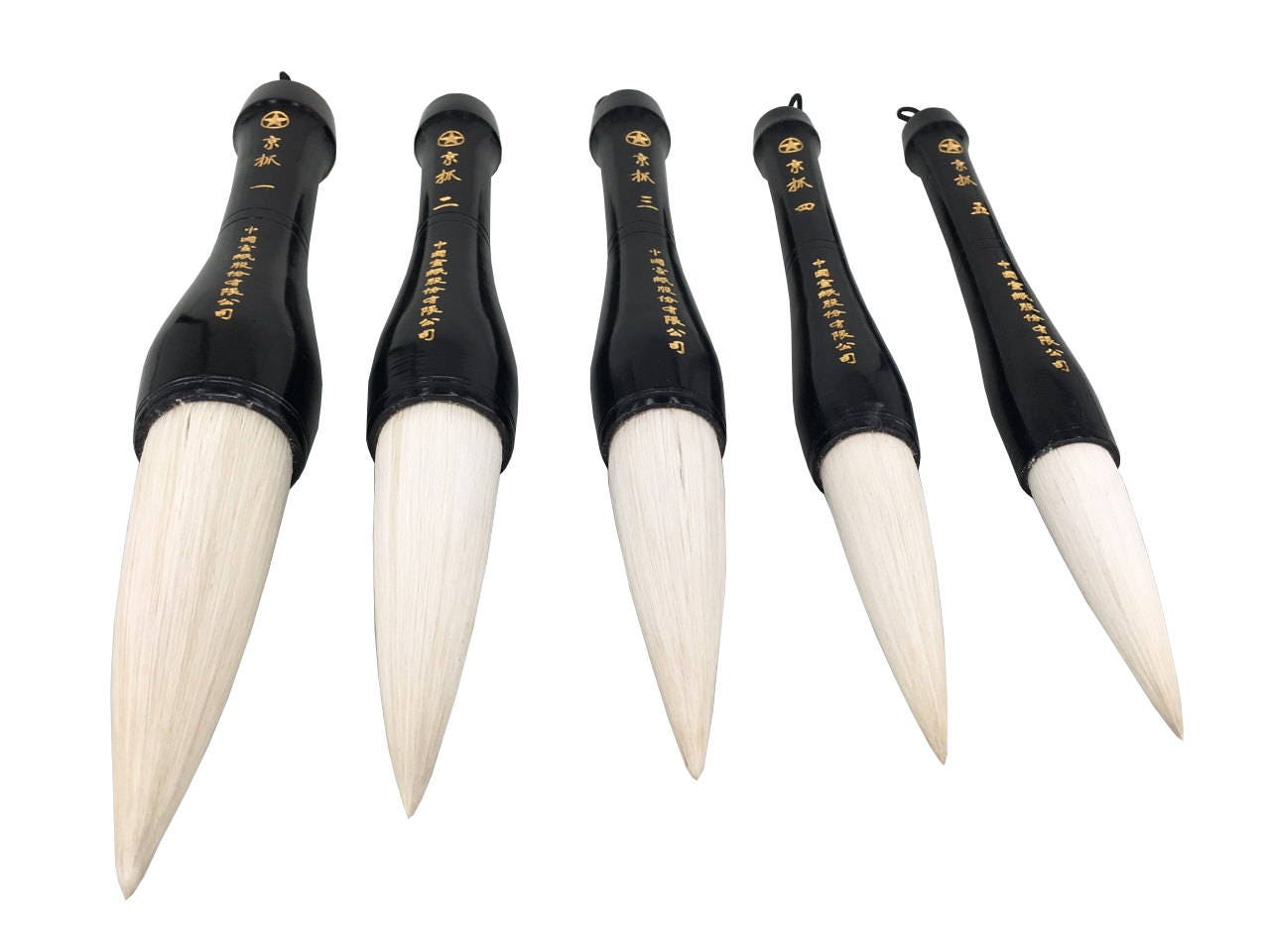Red Star Pro Jing Zhua Yang Hao Wool Brush Set