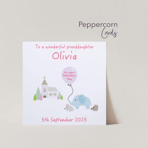Carte de vœux personnalisée pour filles.  Fille, filleule, petite-fille, sœur, nièce, cousine, petite fille ou petite fille.