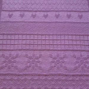 Harmony blanket knitting pattern