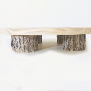 14 Inch Rustic Cake Stand, Custom Cake Stand, Wedding Cake Stand, Wood Cake Stand, Wood Cupcake Stand, Rustic Wedding Decor