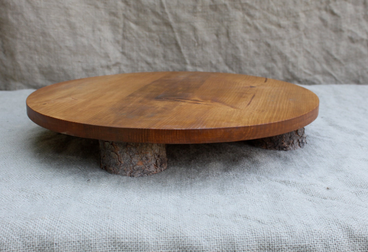 20 Inch Rustic Cake Stand Rustic Wedding Cake Stand Wood - Etsy
