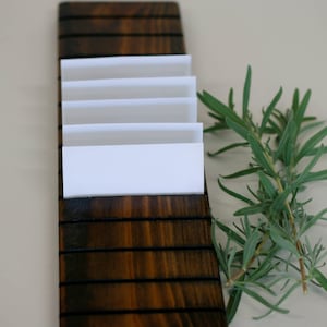 Reclaimed Name Card/Escort Card Holders, Custom Name Cards, Escort Cards, Place Card Holders, Rustic Wedding Decor, Reclaimed Wood