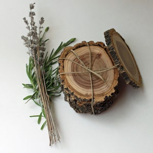 Elm coasters, wood slices, wood coasters, reclaimed elm coasters, reclaimed wood