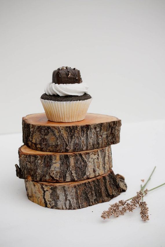 Wood Slices, Thick Wood Slices, Wedding Centerpieces, Wood Centerpiece, Wood  Riser, Wood Slab, Smash Cake Stand 