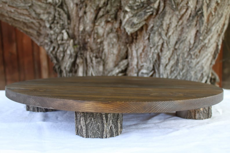Wood cake stand Rustic cake plate Birthday cake stand Rustic wedding cake stand Rustic cupcake stand Rustic cake stand grooms cake