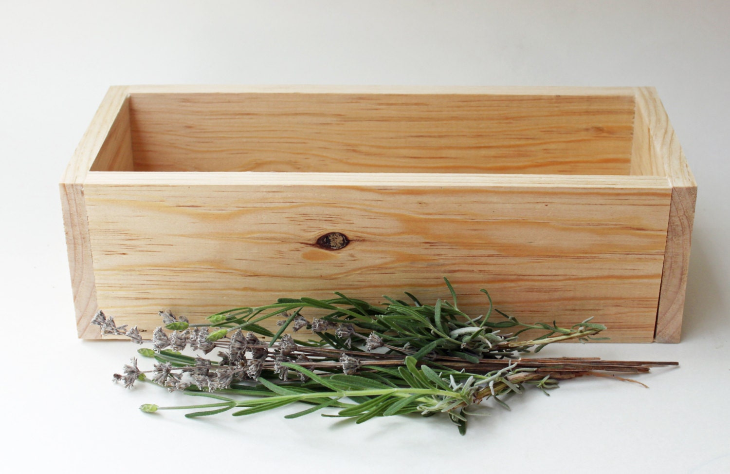 Wood Crate Quart Jar Centerpiece Wedding Centerpiece Rustic Etsy