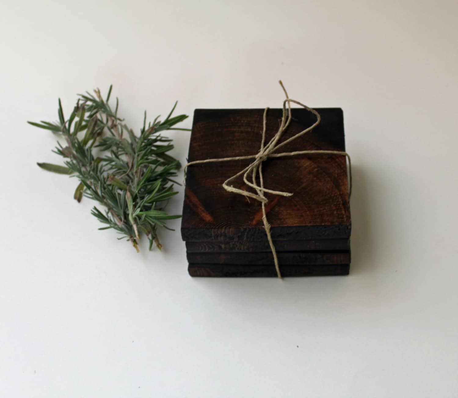 Reclaimed End Grain Pallet Wood Coasters