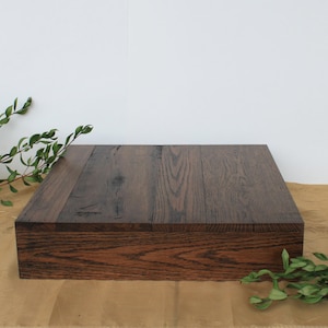 22x22 Rustic Cake Stands, Wedding Cake Stand, Grooms Cake, Square Cake Stand, Stacking Cake/Cupcake Stand, Reclaimed Wood