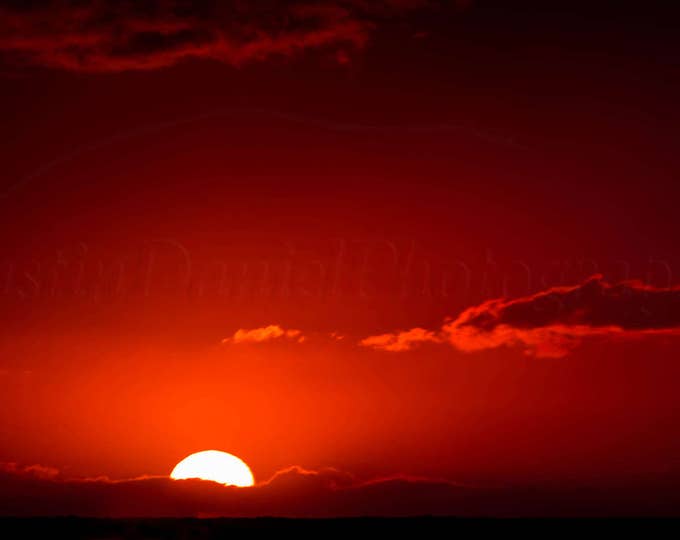 Crater Sunset