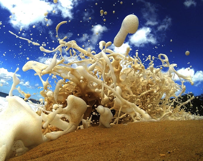 Explosion of Foam