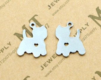 Memorial Charms Supply 20PCS//Bulk Sale Silver Tone MOON Charm Connector CC03