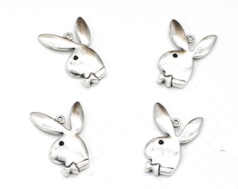 Playboy Bunny Charm - Etsy