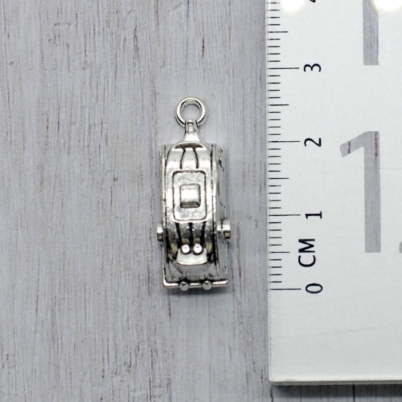 8PCS or 20PCS, Antique Silver Tone 3D Travel Trailer Charm Pendant, Camper, RV Trailer Charm Pendant, Camping Charm, 10mmX27mm JHS756-2689 Bild 7