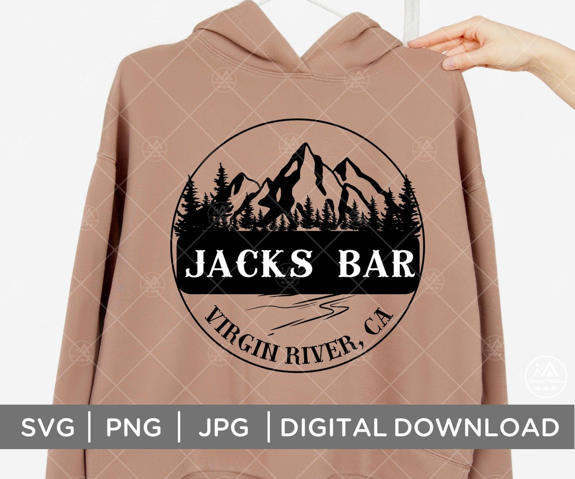 Virgin River Jack's Bar Svg, Png, Jpg, Virgin River Jack's Bar Cut