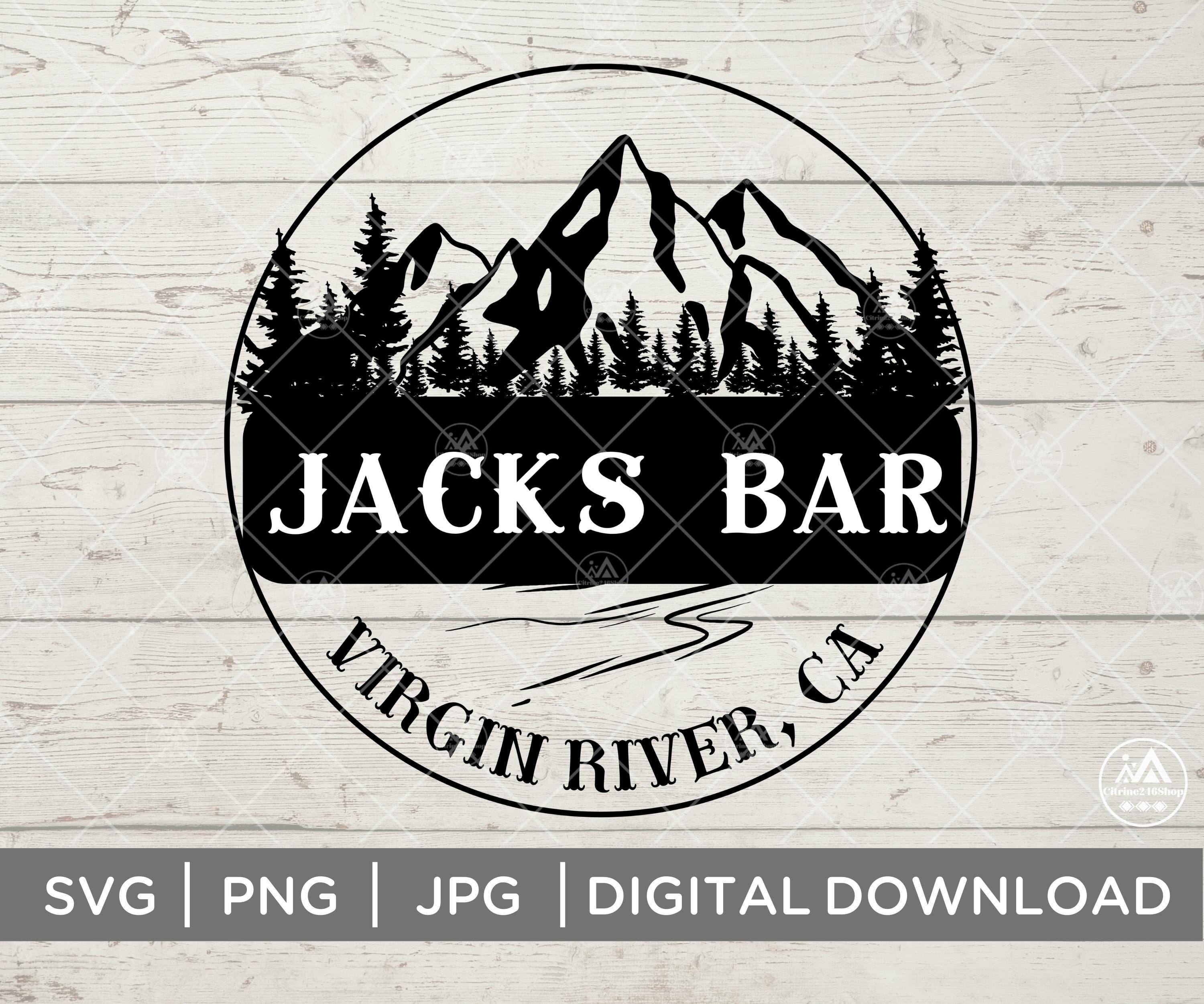 Virgin River Jack's Bar Svg, Png, Jpg, Virgin River Jack's Bar Cut