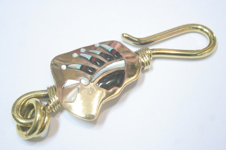 Every Day Carry Claw Brass Keychain Hook EDC Gear Brass Key Etsy