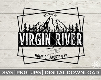 Virgin River Jack's Bar svg, png, jpg