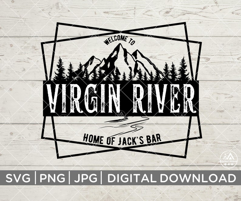Virgin River Jack's Bar Svg, Png, Jpg Etsy