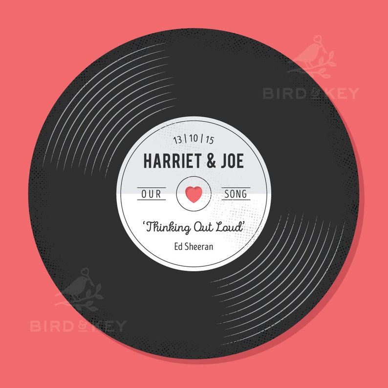 Wedding Song Gift Ideas Rock N Roll Wedding Rockabilly Etsy UK