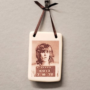 Keith Richards Mugshot Ornament