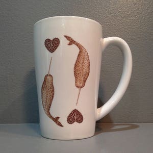 Narwhal Sea of Love Mug