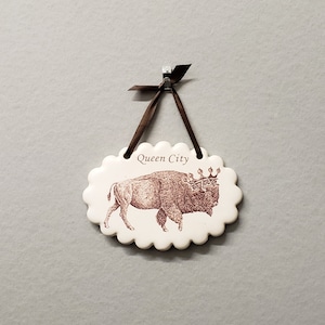 Buffalo Queen City Ornament