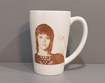 Jane Fonda Mugshot Mug