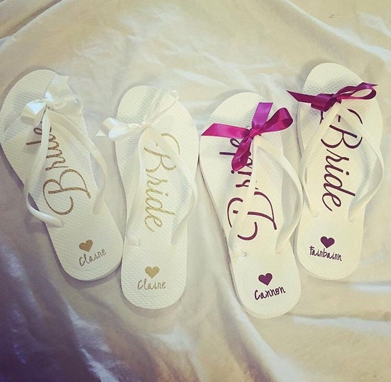 mr and mrs flip flops