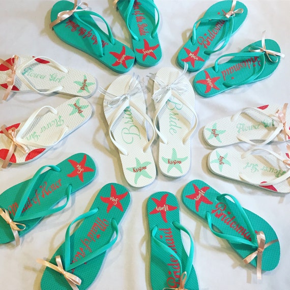 bridal party sandals
