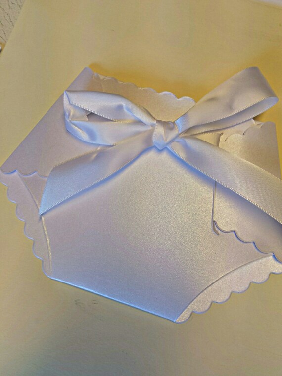 diaper invitation card