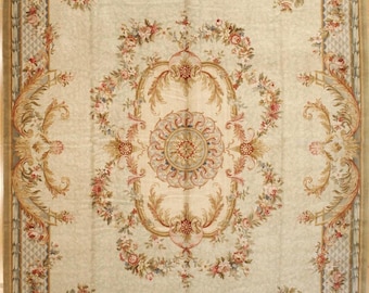 Savonnerie Carpet 12 x 15 New Hand Knotted In The Historic French Technique, Meter Size 361 x 455