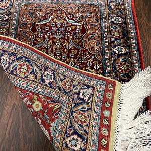 Hereke silk rug - Etsy 日本