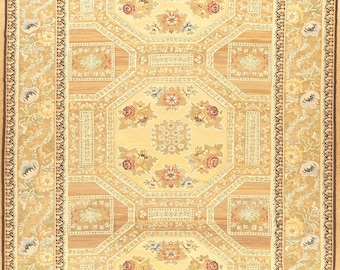Aubusson Carpet Made In Europe 12  x 16 # 101108