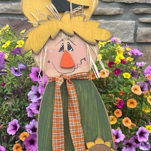 E-PATTERN Critter Stick Leg Collection Scarecrow Stander Wood Craft DIY Pattern pdf and svg