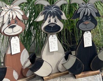 DIY Mini Bunny Shelf Sitter/ Hanger - Unfinished Wood Craft Kit - Etsy UK