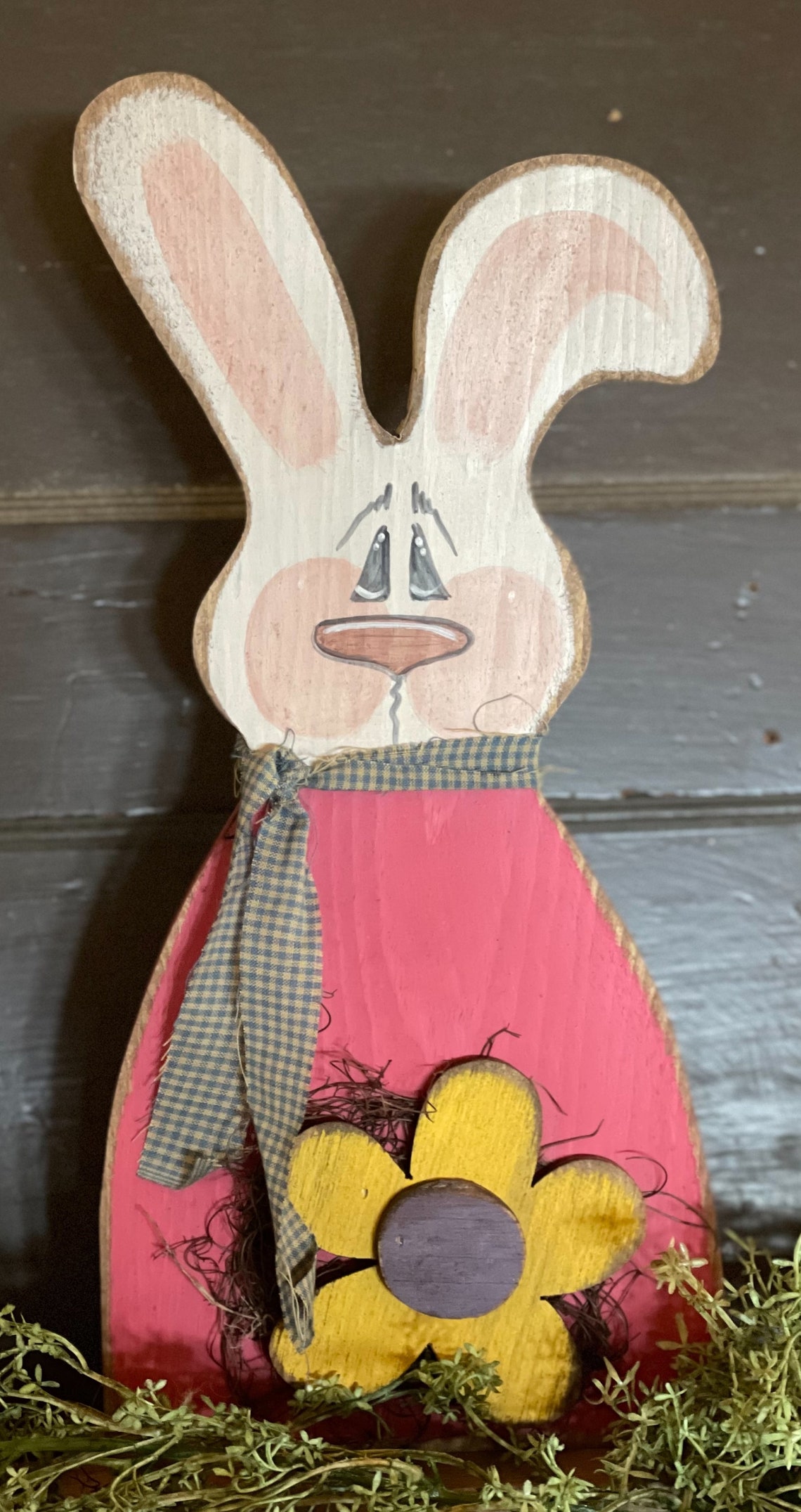E-PATTERN Critter Sitter Collection Bunny Wood Craft DIY Pattern - Etsy