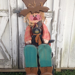E-PATTERN Scotty the Scarecrow Wood Craft DIY Pattern
