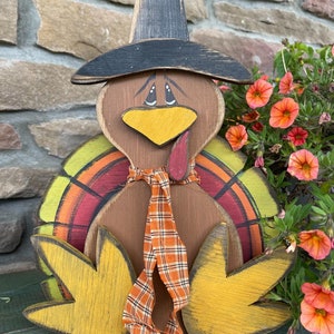 E-PATTERN Critter Sitter Collection  Small Turkey Sitter Wood Craft DIY Pattern