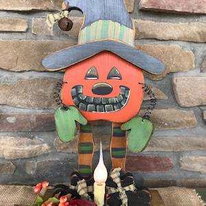 E-PATTERN Pumpkin Pete Wood Craft DIY Pattern