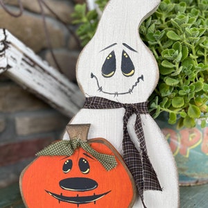 E-PATTERN Critter Sitter Collection Punky & Boo sitter/hanger Wood Craft DIY Pattern