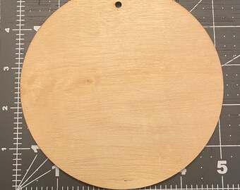 Crafters Pack-Round Wood Tags, Unfinished Tags, Tag Cutout, DIY Tags, Craft Tags, Wholesale Craft Tags SIZE: 5” x5”
