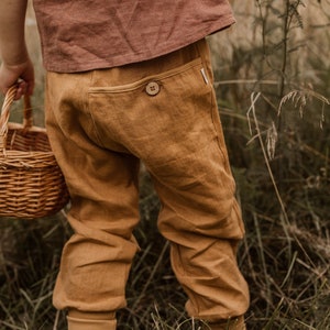 Linen Trousers Jim, color of choice, linen pants image 2