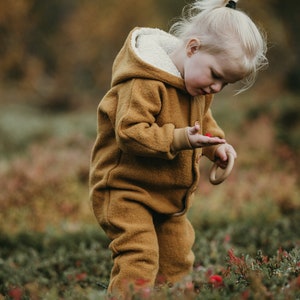 Wool bodysuit &quot;Mika&quot;,  kids, baby, virgin wool, Overall, jumpsuit toddler