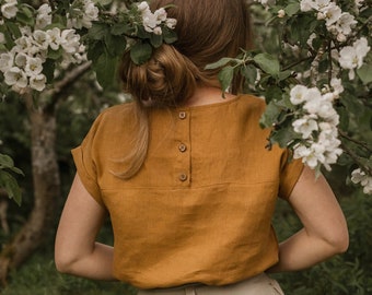 Leinenshirt LOU für Damen