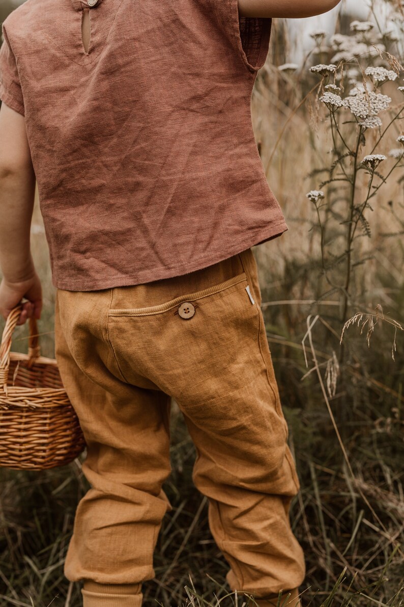 Linen Trousers Jim, color of choice, linen pants image 2