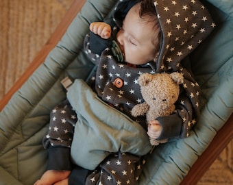Organic bodysuit "little star", baby, newborn, GOTS certified