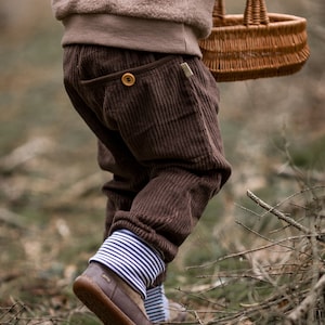 Corduroy pants &quot;Ole&quot;, baby, kids, toddler, slouch style, baggy pants kids