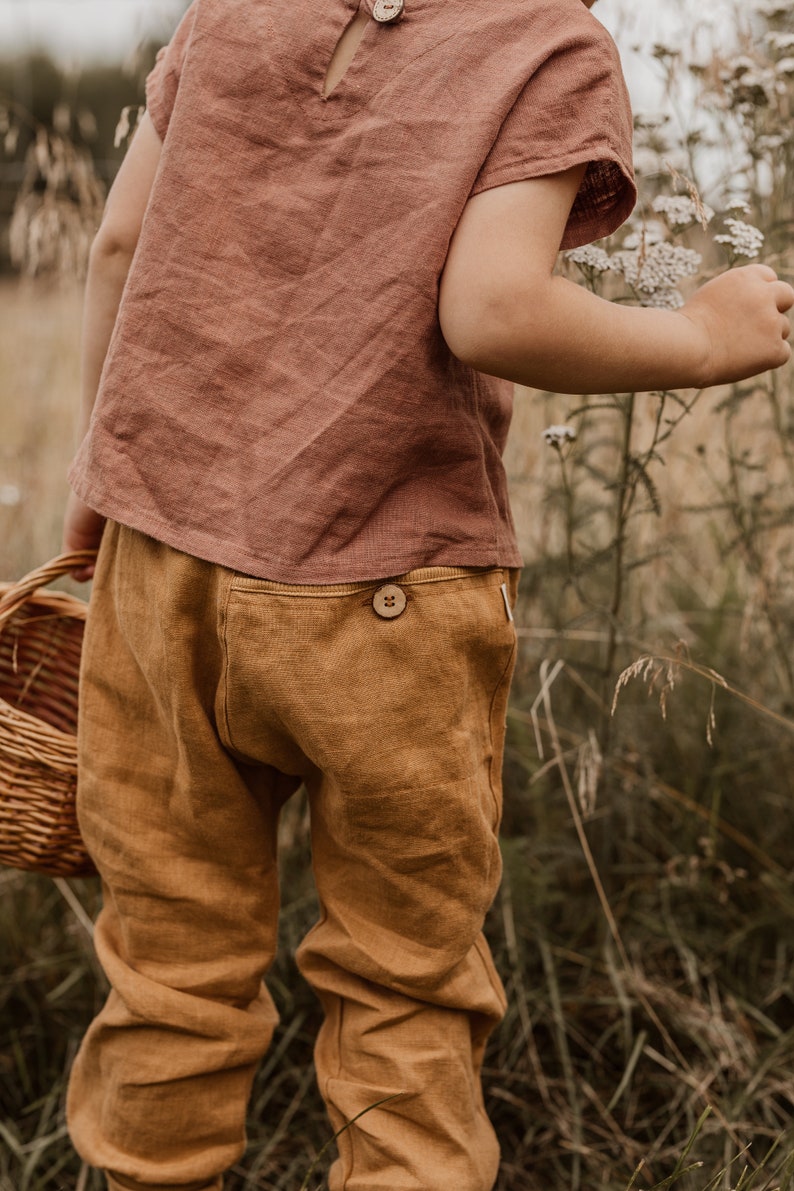 Linen Trousers Jim, color of choice, linen pants image 3