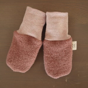 Wool mittens Baby, virgin wool, boiled wool, kids image 4